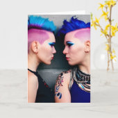 Het spijt me, laten we het goedmaken | LGBTQ+ Lief Kaart (Gele Bloem)