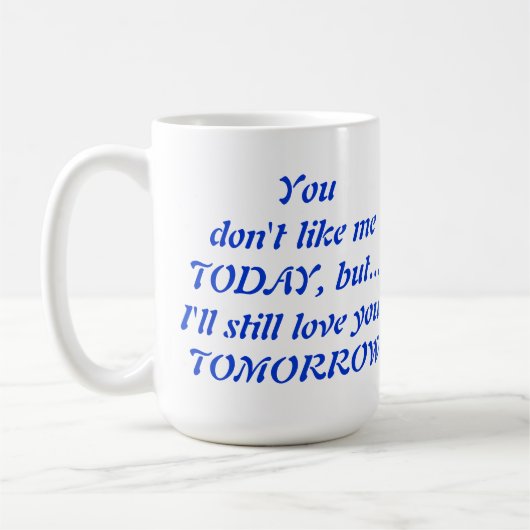 Het spijt me Mok (Links)