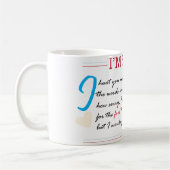 Het spijt me Mok (Links)