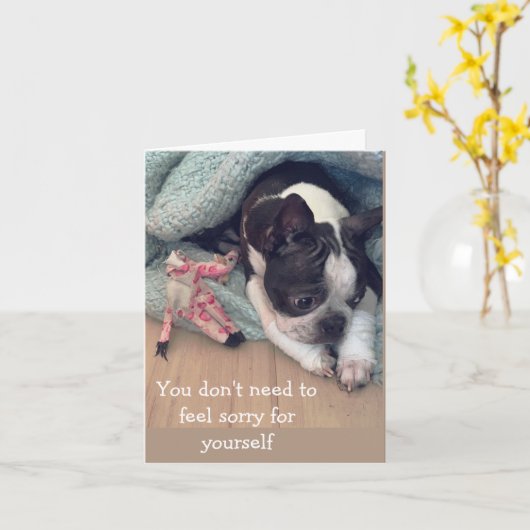 Het spijt me niet. kaart (Gele Bloem)