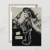 Het spijt me, Sinibunny Briefkaart (Voorkant / Achterkant)