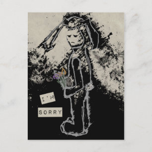 het spijt me sinibunny briefkaart