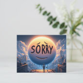 Het spijt me voor Briefkaart (Staand voorkant)