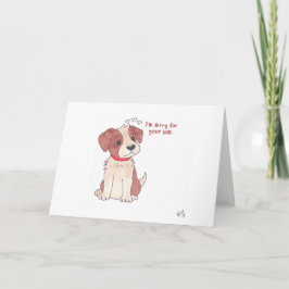 Het spijt me voor je verlies Kaart