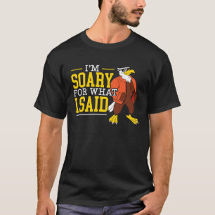 Het spijt me voor wat ik zei over vogelornithologi t-shirt