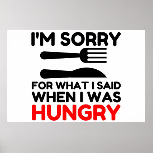 Het spijt me voor wat ik zei poster