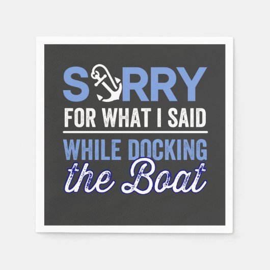 het spijt me voor wat ik zei toen ik aan het docer servet (Voorkant)