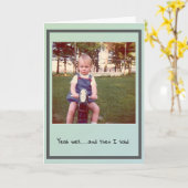 Het spijt me Wenskaart Kaart (Gele Bloem)