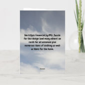 Het spijt ons dat we je hebben laten huilen!  Kaar Kaart (Achterkant)