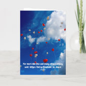 Het spijt ons dat we je hebben laten huilen. kaart (Achterkant)