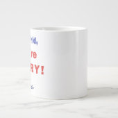 Het spijt ons van Trump - Koffie-Mok Grote Koffiekop (Voorkant)