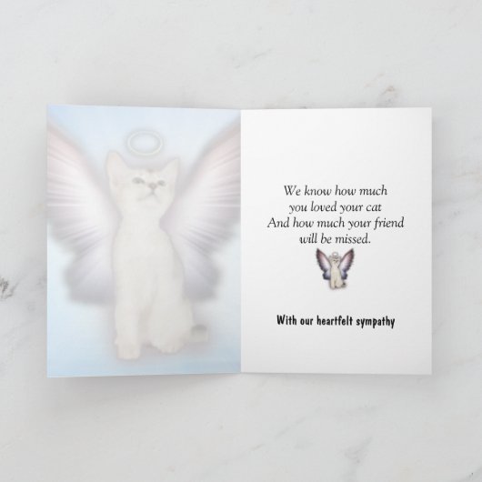 Het spijt ons zo - Cat Sympathie - Group Kaart (Binnen)