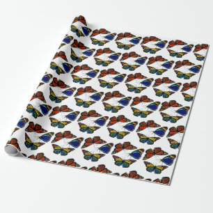 Het spinnen Butterflies verkiest Unieke Gift Cadeaupapier