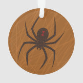 Het Spinnenweb Acryl Ornament (achterkant)