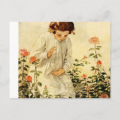 Het spinnenweb door Jessie Willcox Smith Briefkaart (Achterkant)
