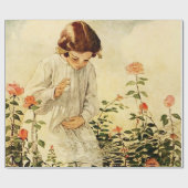 Het spinnenweb door Jessie Willcox Smith Cadeaupapier (Vlak)