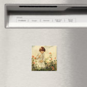 Het spinnenweb door Jessie Willcox Smith Magneet (Insitu (Vaatwasser))