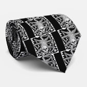 Het spinskelet stropdas (Opgerold)