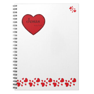Het spiraalvormige notitieboek Jezus is mijn Heer!
