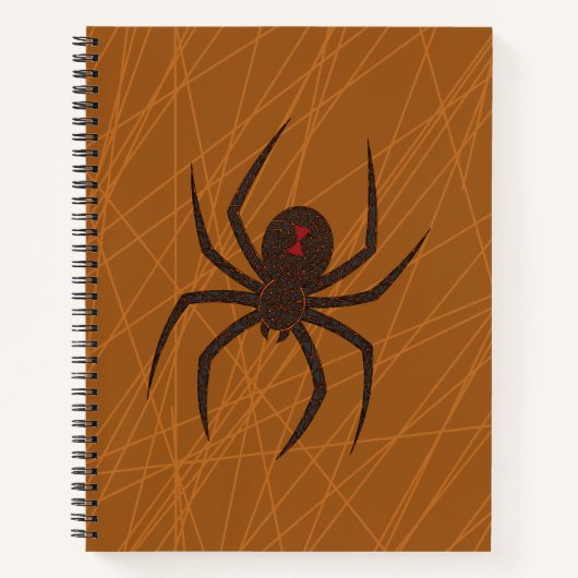 Het spiraalvormige Notitieboek van de spin (Voorkant)