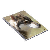 Het Spiraalvormige Notitieboekje van de wolf Notitieboek (Rechterzijde)