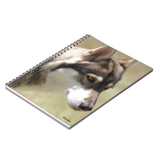 Het Spiraalvormige Notitieboekje van de wolf Notitieboek (Linkerzijde)