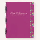 Het Spiral Notitieboek van de Bright Modern Floral (Voorkant)