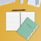 Het Spiral Notitieboek van de Bright Modern Floral