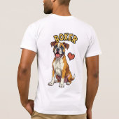 Het Spirit T-shirt van de Boxer (Achterkant)