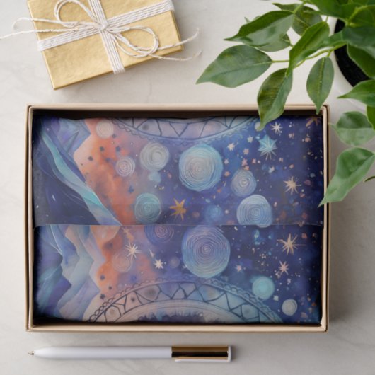 Het spirituele Leven, Universele Levensboom Tissuepapier (Geschenk)