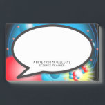 Het splitsen van de Atom Speech Bubble Science Post-it® Notes<br><div class="desc">Pas de naam aan. Een cool,  trendy en leuk,  wetenschappelijk geïnspireerd design. Het perfecte geschenk voor alle wetenschappers,  wetenschapsdocenten,  labtechnici,  wetenschapsstudenten,  kortom,  elke wetenschapsgeek in je leven (en dat geldt ook voor jou)! Ontworpen door: Science Geekness© op http://www.zazzle.com/sciencegeekness*</div>