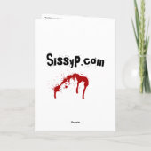 Het "spook in het Canvas" de Kaart van de (Achterkant)