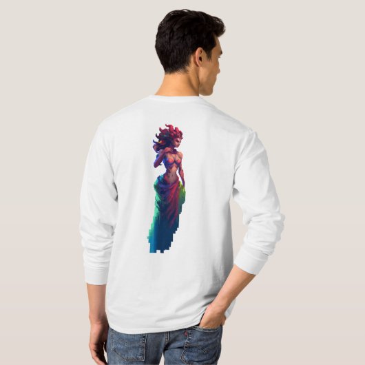 Het spook van de hel t-shirt (Achterkant volledig)