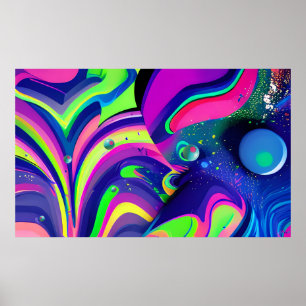 Het spook van de kunstdimensie poster