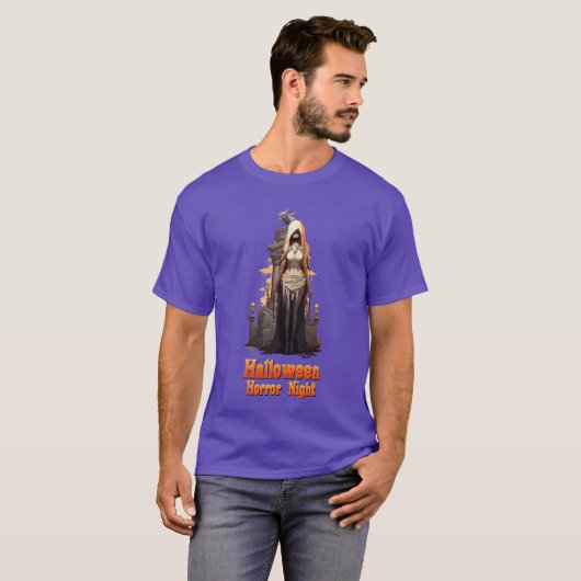 Het spook van Halloween T-shirt (Voorkant volledig)