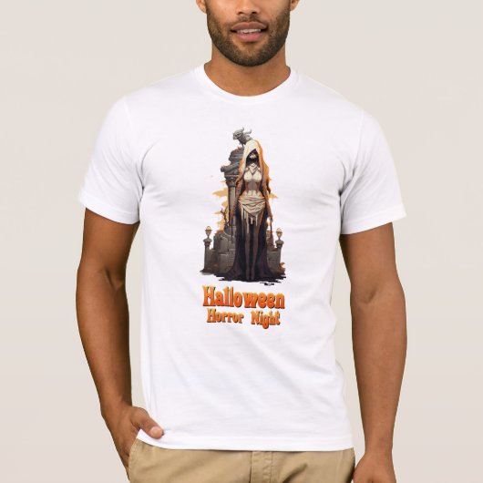 Het spook van Halloween T-shirt (Voorkant)