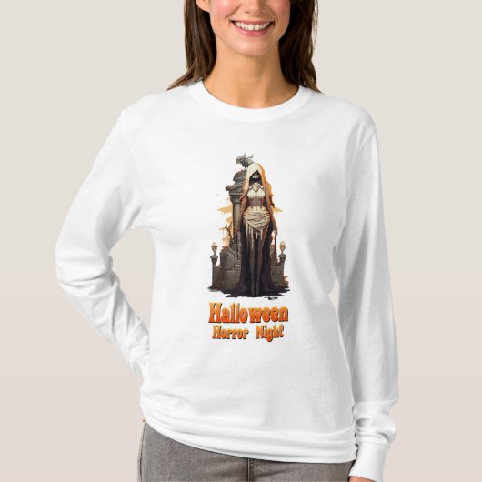 Het spook van Halloween T-shirt (Voorkant)
