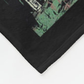 Het spook van het bos Cryptid Wendigo Wood Fleece Deken (Hoek)