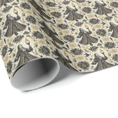 Het spook van het kerstcadeau cadeaupapier (Rol Hoek)