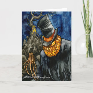 Het spook Wenskaart van de Hefboom Kaart