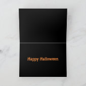 Het spookachtige Gaan op de Katten van Halloween Kaart (Binnen)