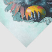 Het spookachtige paaskonijn tissuepapier (Detail)
