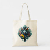 Het spookachtige paaskonijn tote bag (Achterkant)