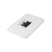 Het spookachtige seizoen zwarte katten Classic T-S Badmat (Gekanteld)