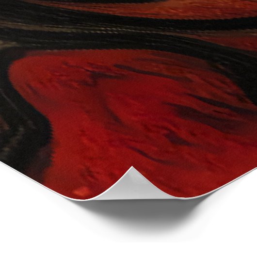 Het spookbos | AI Art Poster (Hoek)