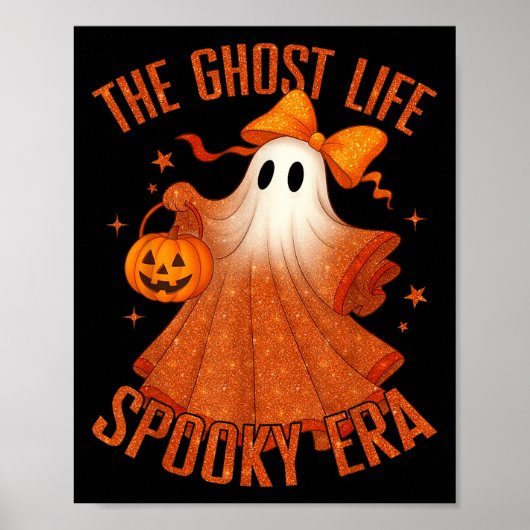 Het spookleven griezelige tijdperk Halloween spook Poster (Voorkant)