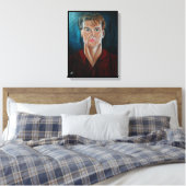 Het spookschilderij van Alfred Fox Canvas Afdruk (Insitu (Slaapkamer))