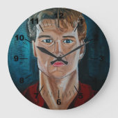 Het spookschilderij van Alfred Fox Grote Klok (Voorkant)