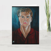 Het spookschilderij van Alfred Fox Kaart (Voorkant)