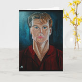 Het spookschilderij van Alfred Fox Kaart (Gele Bloem)